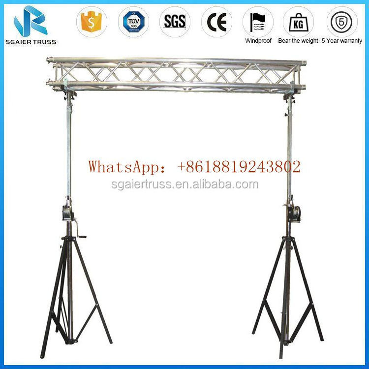 High quality line array speaker stand for events truss crank stand for speaker