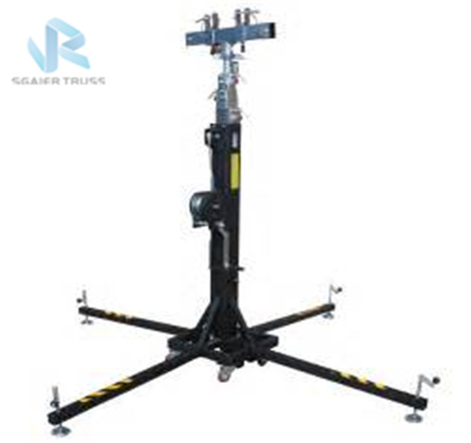 truss lift stands	 totem speaker stand	 truss crank stand for speaker