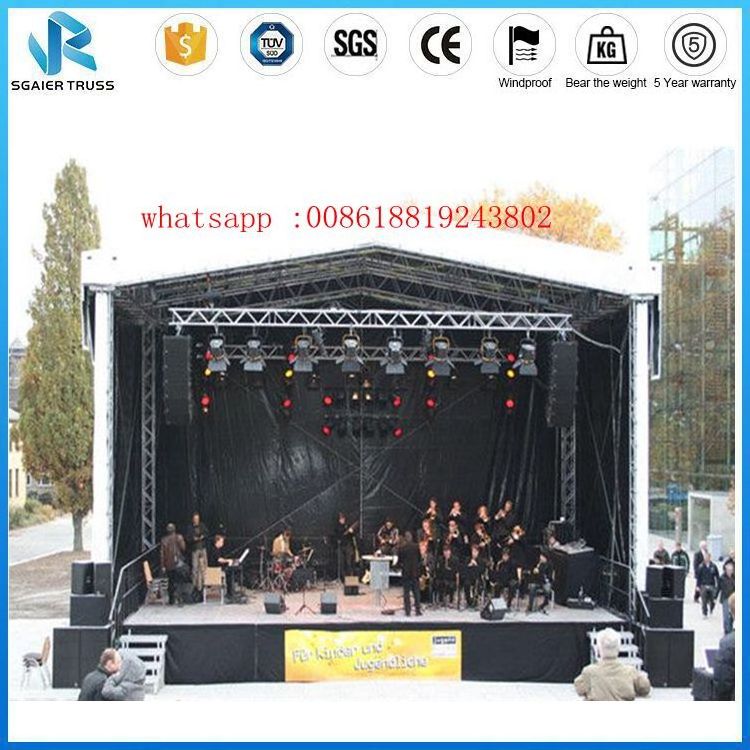 Outdoor stage aluminum truss canopy