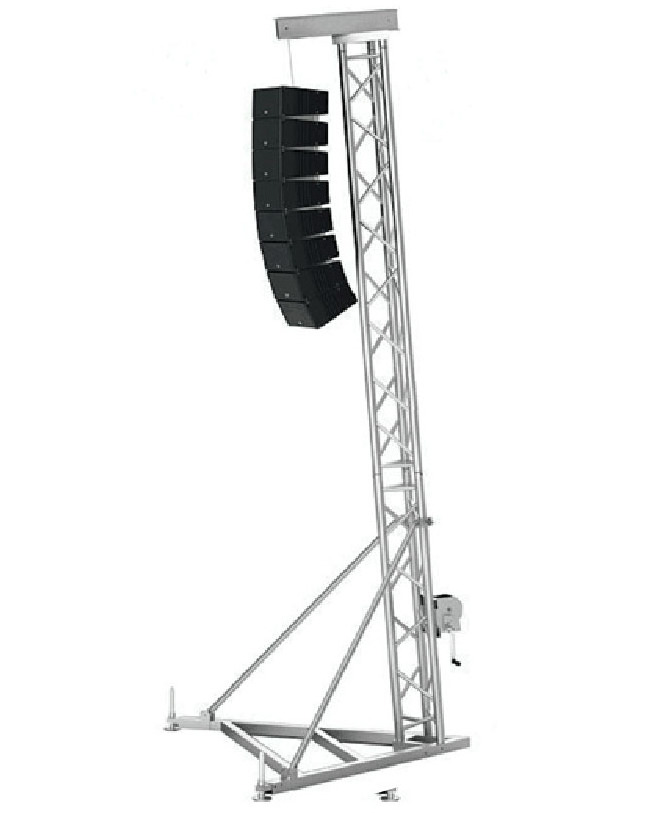 line array show equipment speaker truss tower