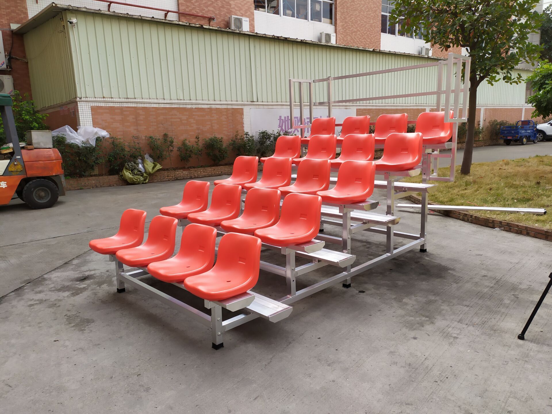 Aluminum Frame Bleachers Seating Sports Grandstands  Outdoor/Indoor Used for Sale