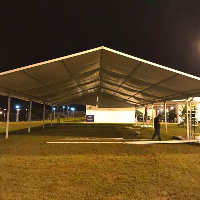 Heavy duty 5 x 15 m white  wedding party tents, event tents