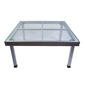 Durable and firm show acrylic runway stage with removable acrylic stage platform