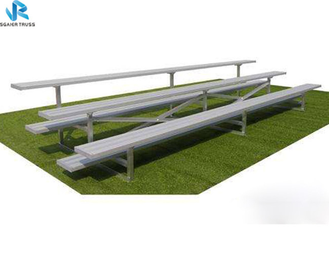 deluxe aluminum bleachers bench seating metal grandstand used stadium bleachers for event