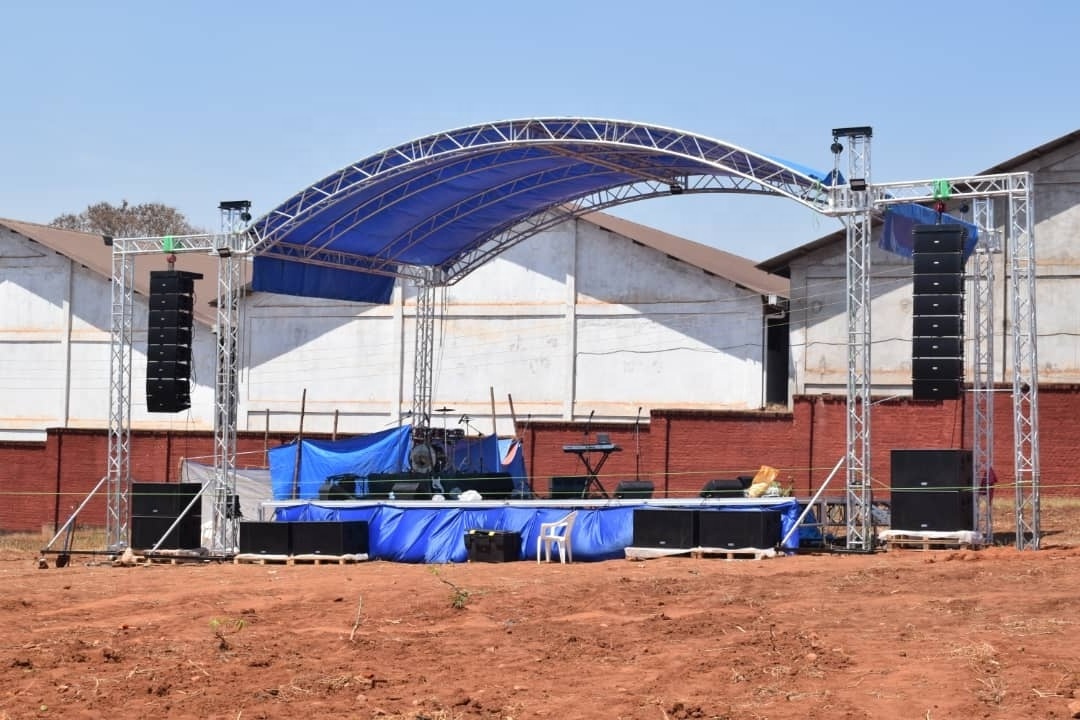 CE TUV SGS  aluminum truss system aluminum truss tower  with stage