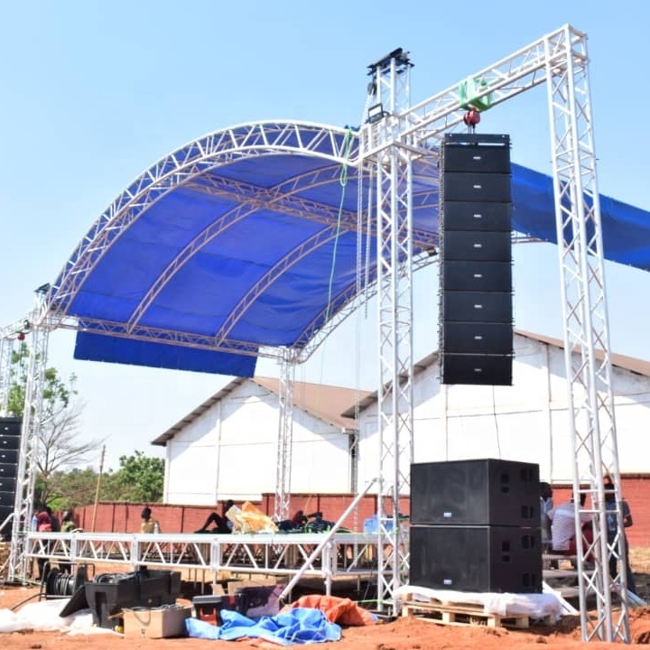 CE TUV SGS  aluminum truss system aluminum truss tower  with stage