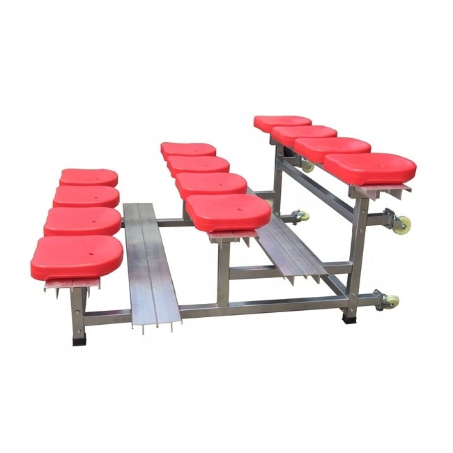 Aluminium frame Stadium Seating indoor Mobile Bleacher Used Bleachers For Sale