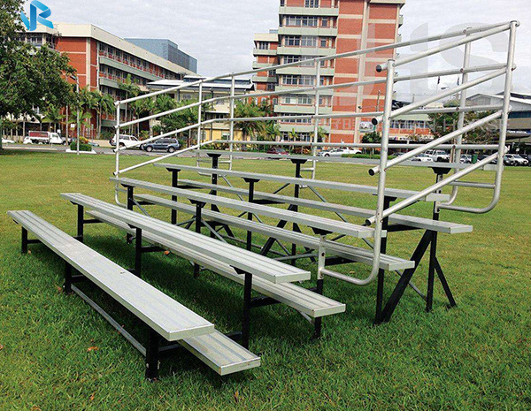 deluxe aluminum bleachers bench seating metal grandstand used stadium bleachers for event