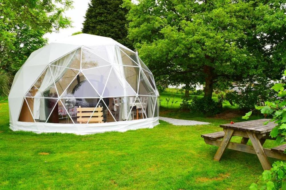 Big Luxury Clear Geo Party 20M Circus House Event Shelter Dome Geodesic Dome Glamping Tents