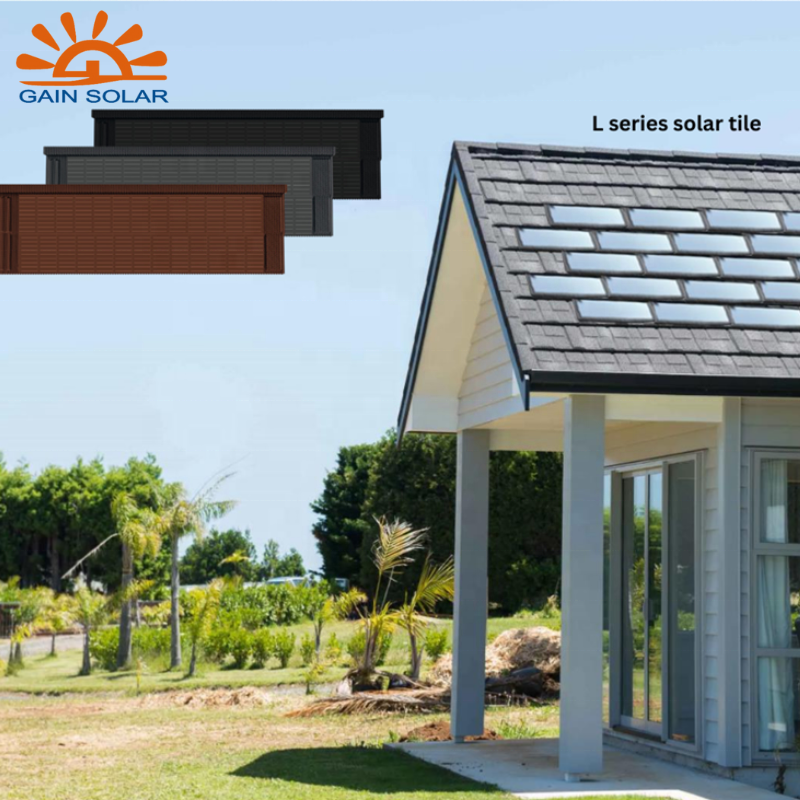 Professional Manufacturer Metal Roof Tile Mould Shingles Roof Tile That Generate Electricity