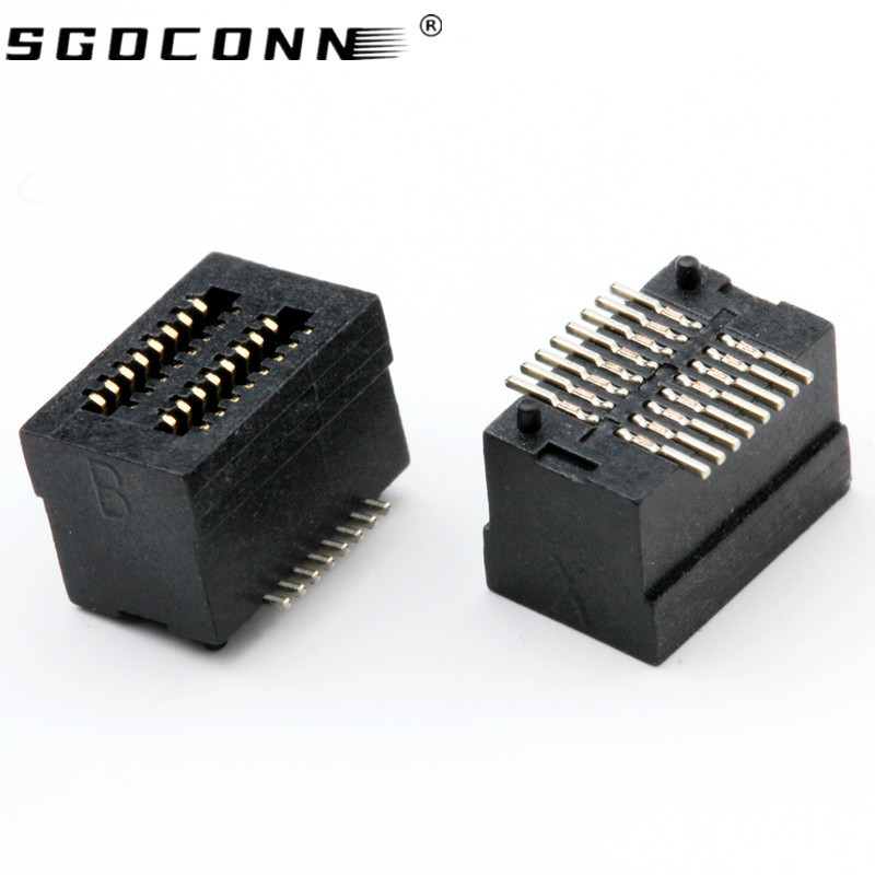 Adapters connectors Board To Board connector 50pin  0.5 mm pitch  pcb connector accessories height 1.0mm male