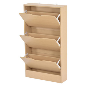 Entryway 65 cm Thick Uv Wood Turning Multi-layer Rotating Shoe Cupboard Storage Cabinet Or Shoe Rack Designs