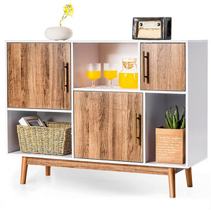 Modern Fancy Oak High And Narrow Wooden Bedroom Furniture Sideboard Chest Of Drawers Storage Cabinet Design