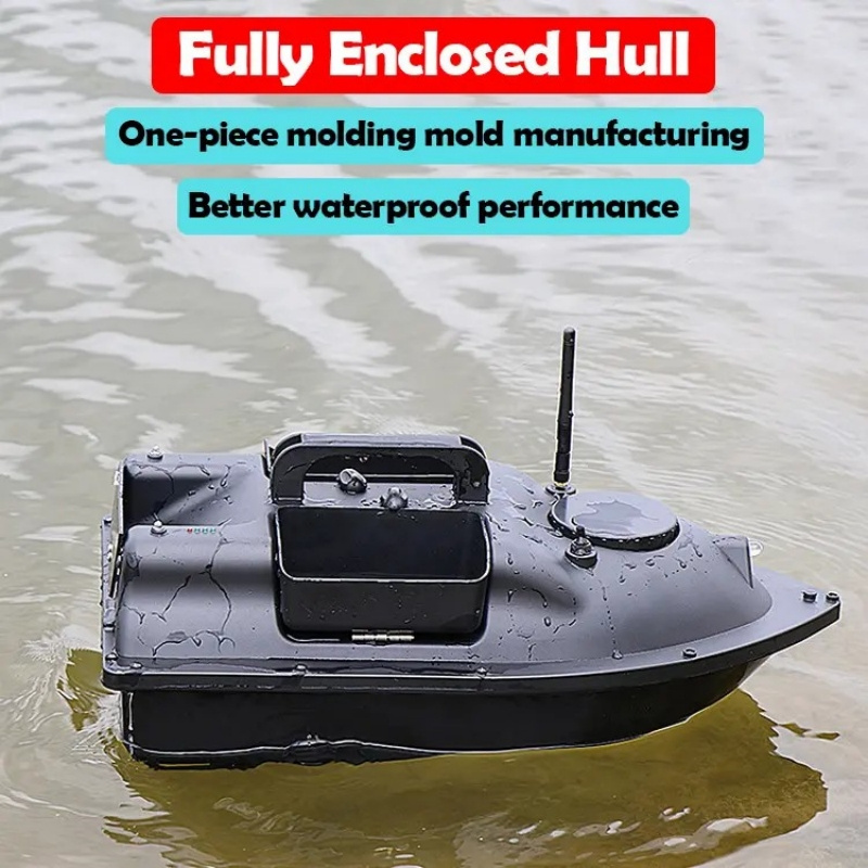 500m Wireless Remote Control Bait Boat Carp Fishing GPS Return Fixed-point Positioning 3 Warehouse Fishing Bait Boats