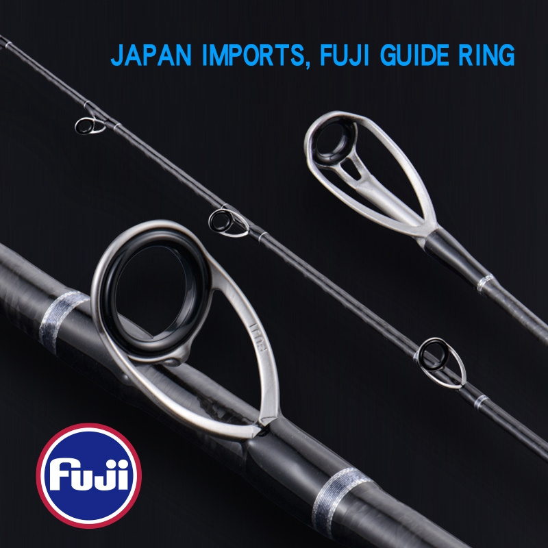 Lurekiller Ocean EJ Electric Jigging Rod 1.91m Fuji Kw Spiral Guides Jig Lure 300g/400g Fast SLow Jigging Boat Rod