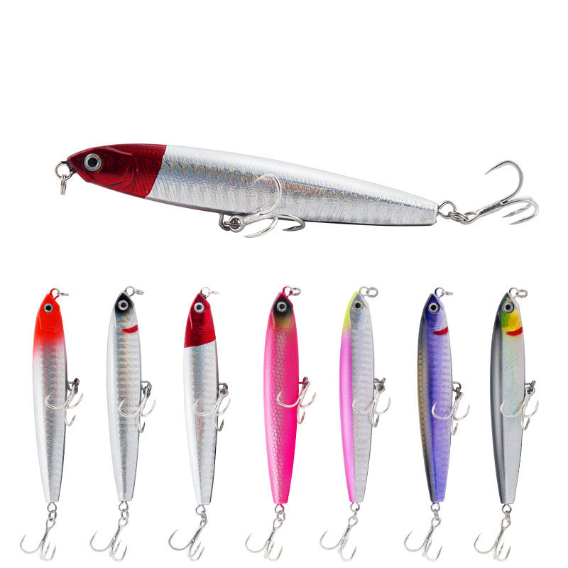 10g 14g 18g 24g Sinking Pencil Lure ABS Plastic Artificial Hard Pencil Lure Artificial Fishing Lures Iscas Poppers Rush