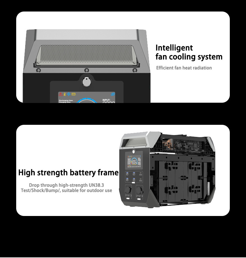 5000w 1500w 300w 1000w 2000w 3000w 500w portable electric battery solar power station lifepo4 with solar panels