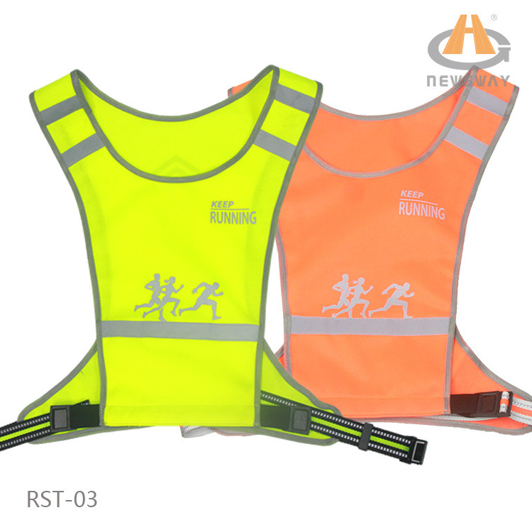 2023 Amazon Hot Cycling Sports Night Running Reflective Vest-Night Running Rechargeable Led Luminous Reflective Vest