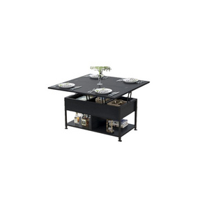 Lift Top Coffee Table,4 in 1 Multi-Function Coffee Table with Hidden Compartment,Modern Lift Tabletop Dining Table