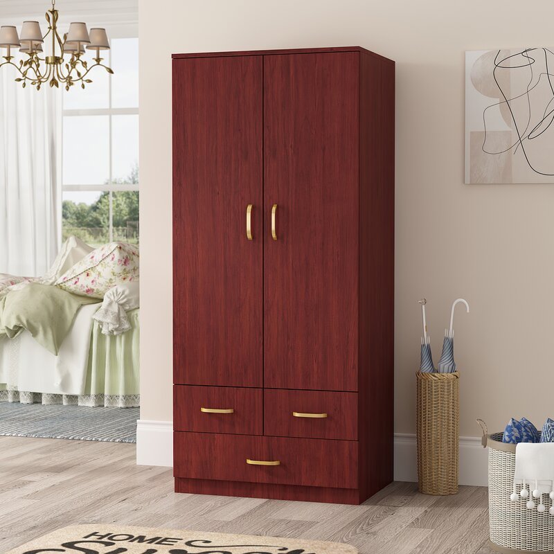 2021new design modern style lightweight portable armoire wardrobe closet with doors