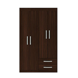 Modern Wood Mdf Custom Made Traditional  4 Doors Bedroom Set Luxury Clothset Wardrobe