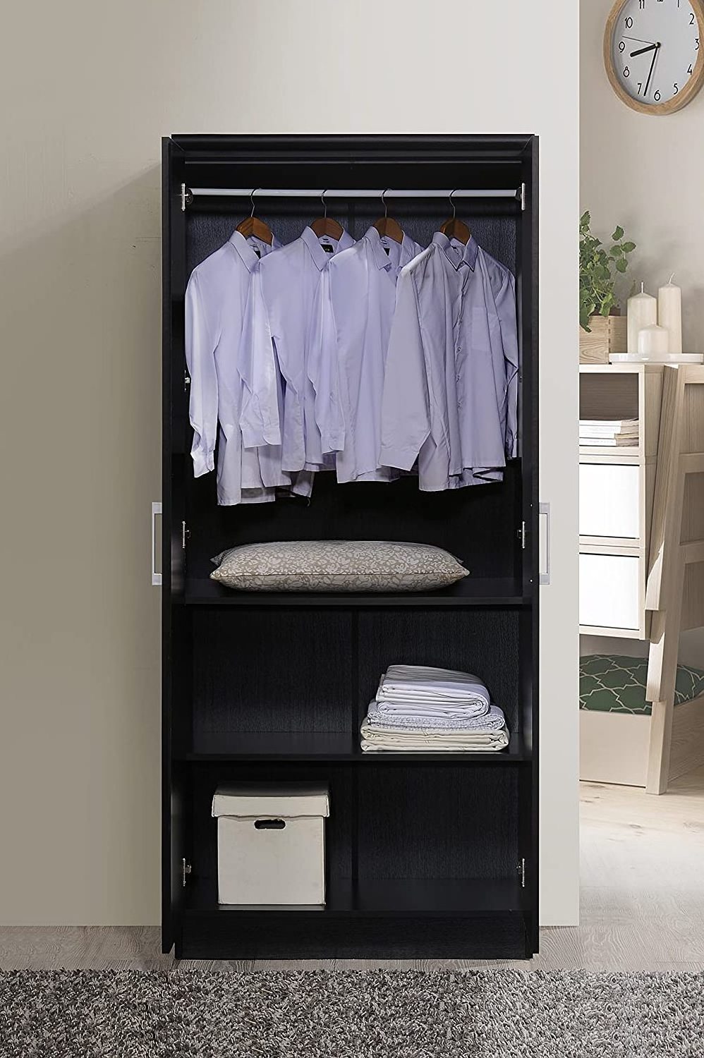 simple modern Bedroom wooden  wall Wardrobe Cabinet