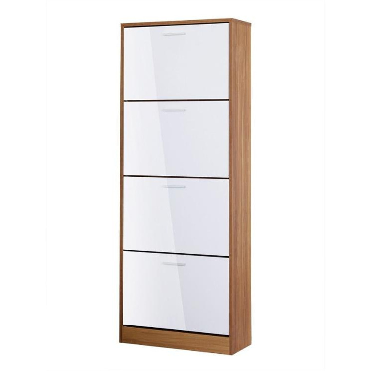 Modern Style Cabinet For Shoe Storage Home Entryways Wood Shoe Rack