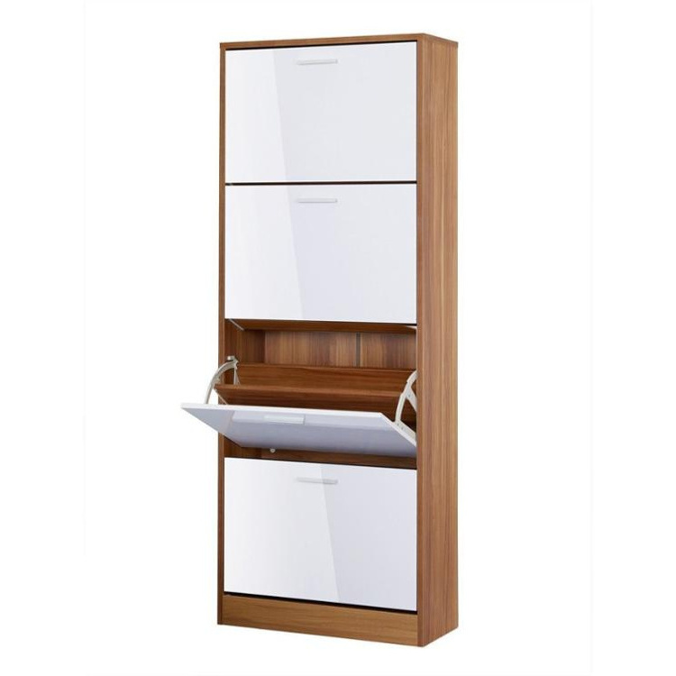 Modern Style Cabinet For Shoe Storage Home Entryways Wood Shoe Rack