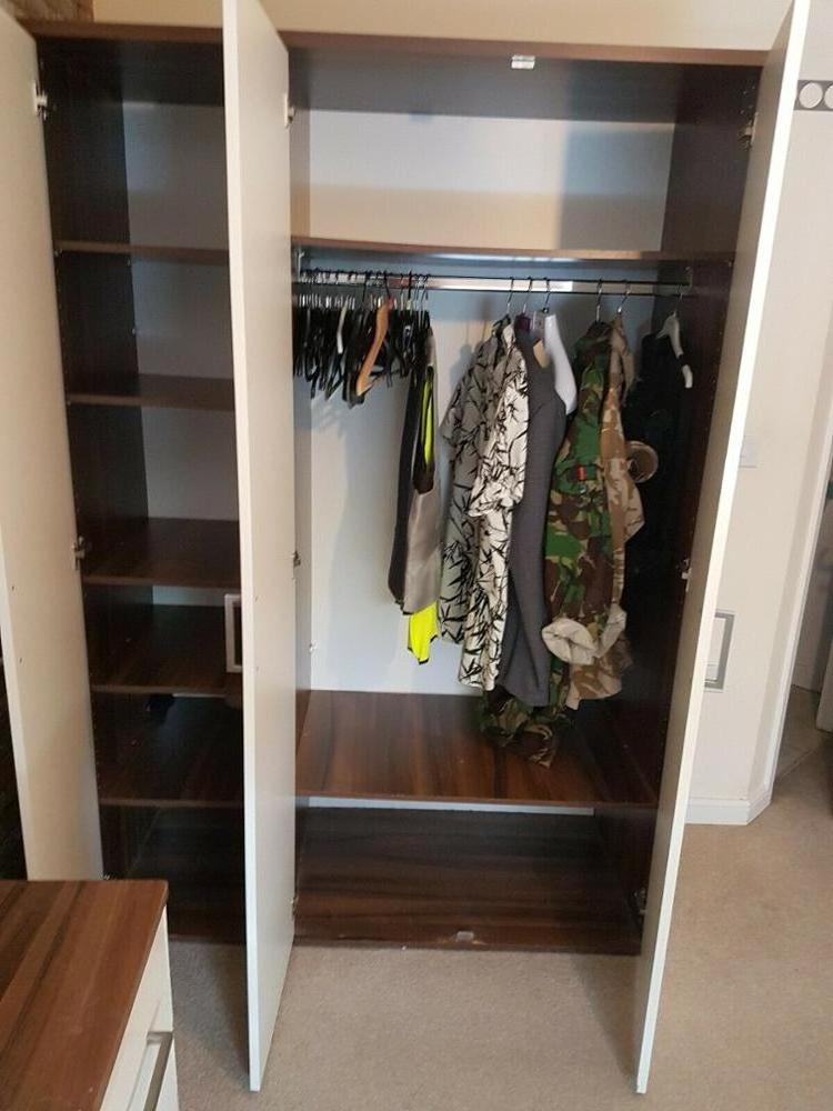 Cheap Freestanding Modular wardrobe  for bedroom furniture/closet