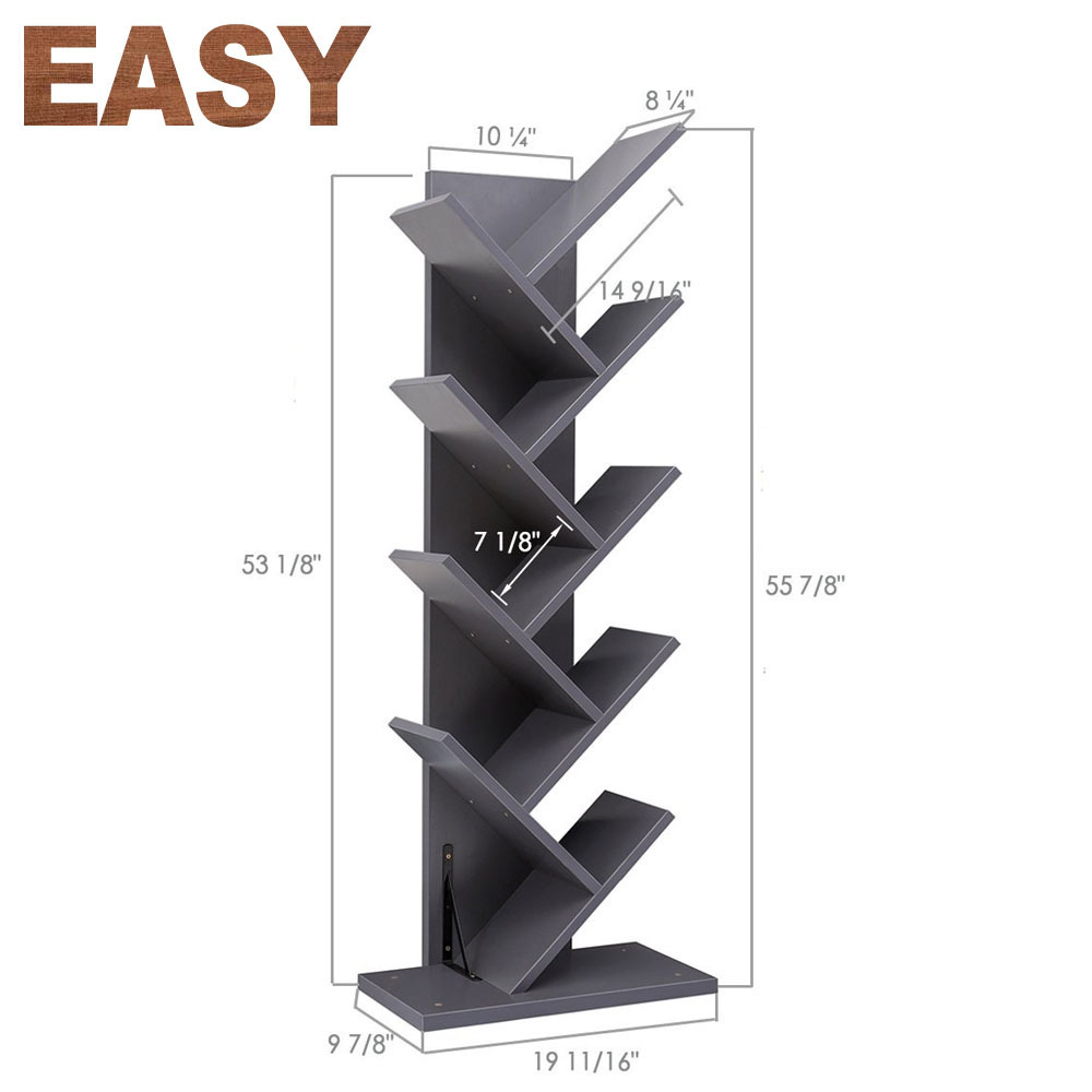 Home Furniture Modern Design Creative Tree Shaped Bookshelf