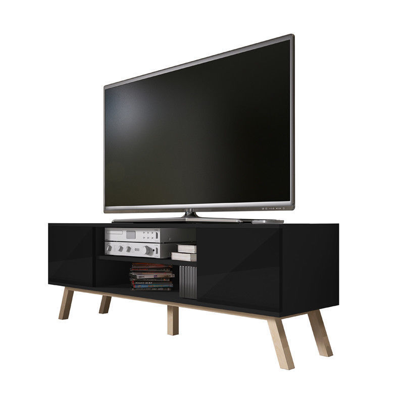 Home Furniture MDF Wood Classic Simple TV Table Stand Wooden Cheap Modern TV Cabinet