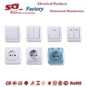 s8000 German standard surface mounting schuko waterproof socket outlet