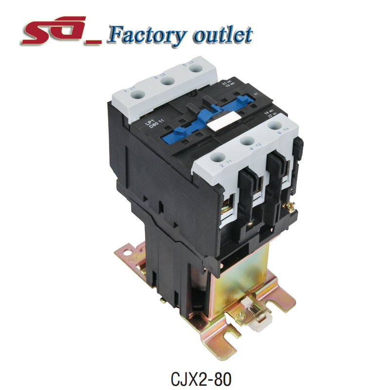 LC1-D CJX2 LP1 4011 1NO+1NC types of contactor dc Combined with the auxiliary contact block