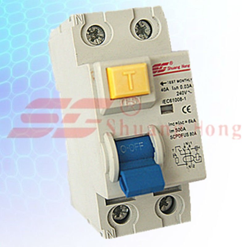 16-63amp 230/415V 6KA rcb ID Residual Current Circuit Breaker rcb accessories