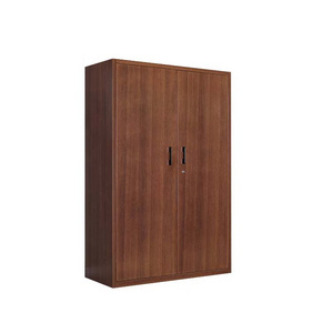 simple cheap wardrobe cabinet 2 door boxes with lock and key