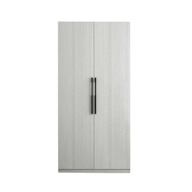 Modern luxury wooden functional simple design  wardrobe with 4 door  walnut clothes cabinet bedroom furniture