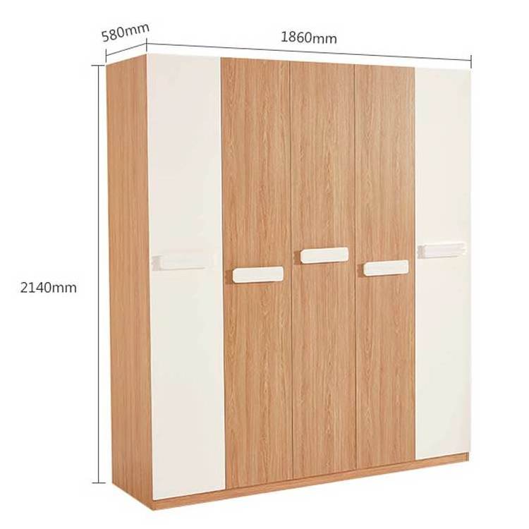 Hot saling  high quality simple modern wardrobe closet cabinet for bedroom