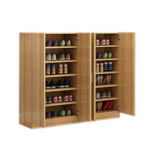 living room wooden sliding door 40 pair shoe rack organizer