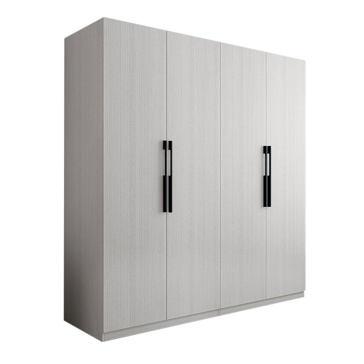 Modern Simple design combination wooden wardrobe bedroom furniture with doors  chinese wardrobe clothes organizer