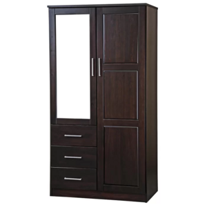 modern popular luxury bedroom wardrobe wood storage wardrobe big armoire with mirror for bedroom armoire furniture