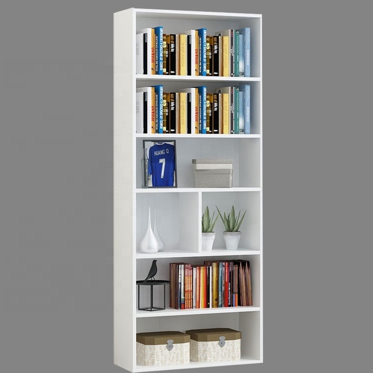 Hot selling modern luxury wooden bookcase designs China factory price kindergarten book shelf for living room