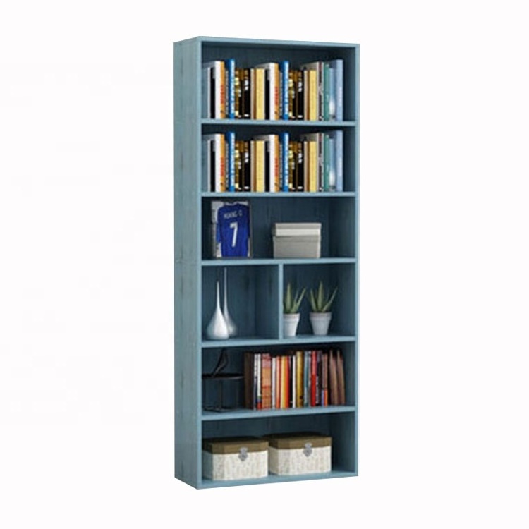 Hot selling modern luxury wooden bookcase designs China factory price kindergarten book shelf for living room