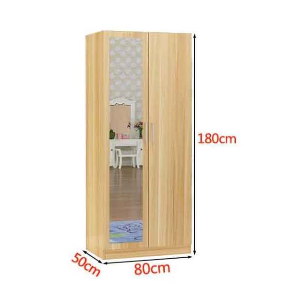 Hot saling high quality modern mirror door wardrobe closet for bedroom