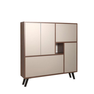 2018 hot saling Chinese Eco-friendly wood shoe cabinet modern for living room