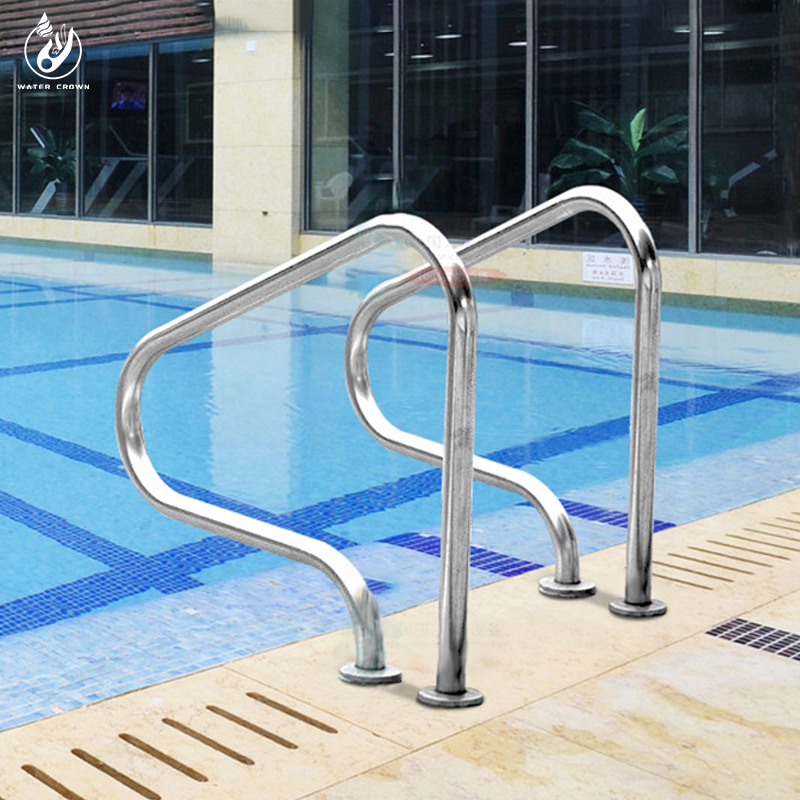 Classic Popular Style removable swimming pool handrail for railing fence  AISI 304 316L Anti rust stainless steel