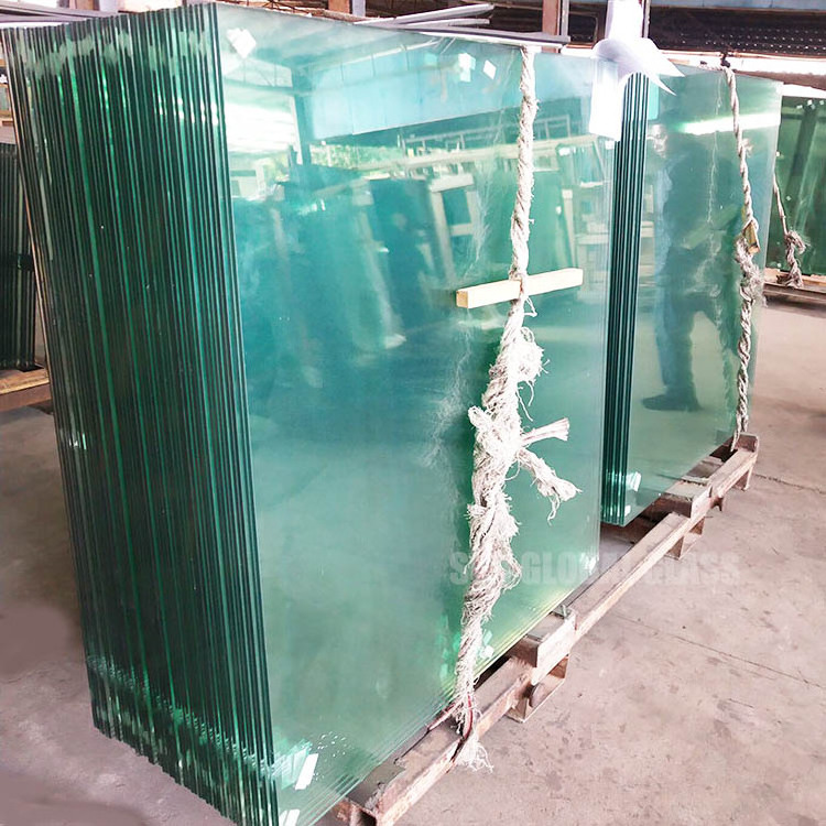 Clear Tempered Laminated Glass Sheet Safety Bulletproof Tempered Thermal Double Layer Interlayer Pvb Laminated Glass Factory