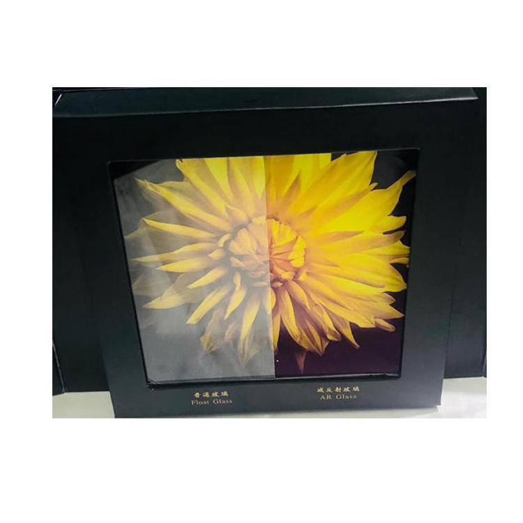 Super White Anti Reflection Coatings Glass For Museum Frame Specific Window Lens Application Glass