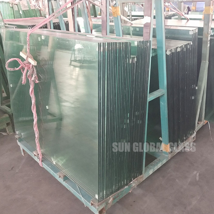 Clear Tempered Laminated Glass Sheet Safety Bulletproof Tempered Thermal Double Layer Interlayer Pvb Laminated Glass Factory