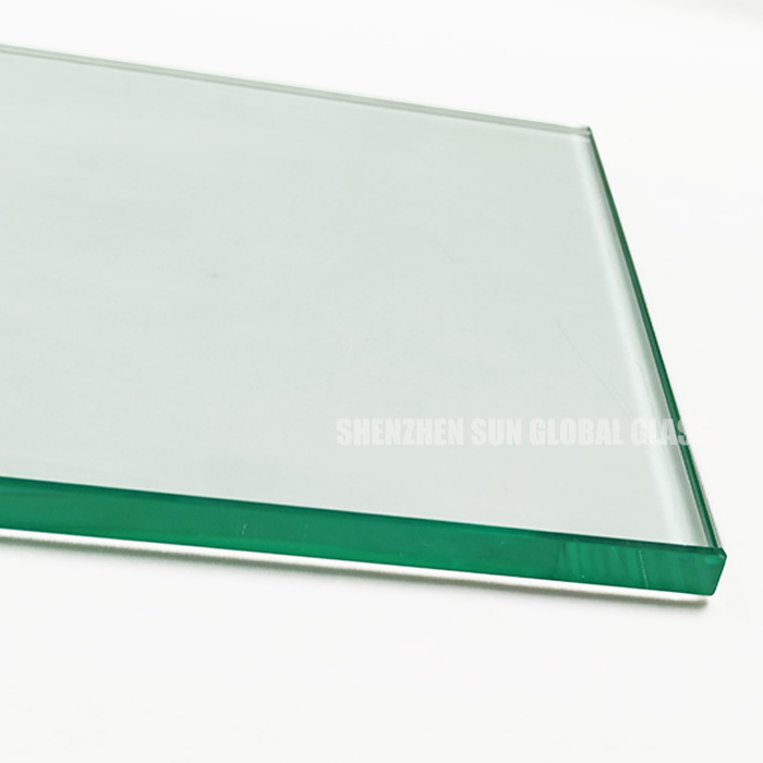 6mm safety clear tempered toughened thermal glass panels for building shower sliding door windows roofing railing handrail price