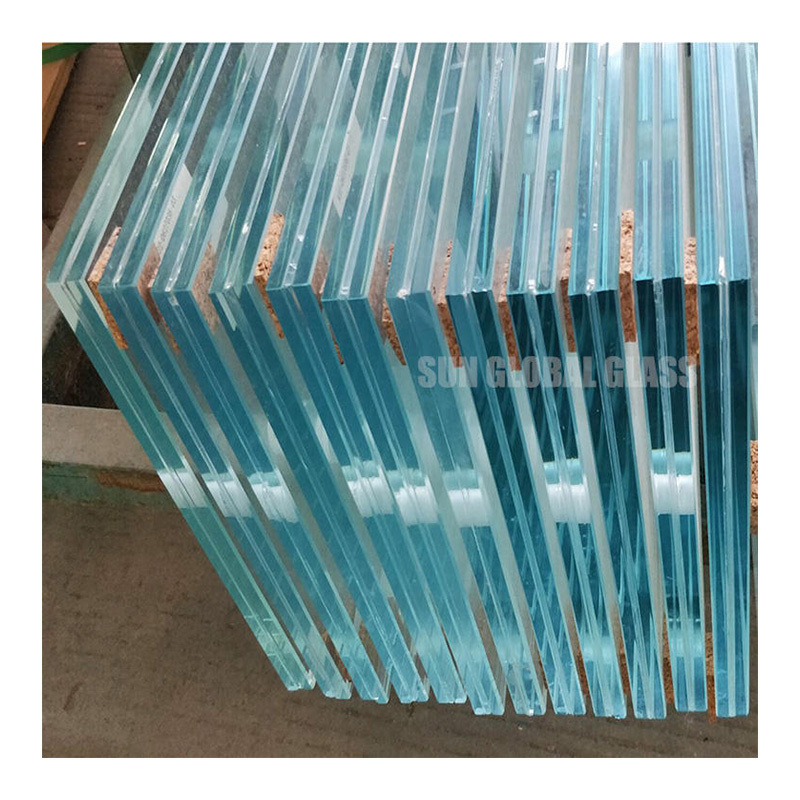 2 3 4 5 6mm 8 10mm 12mm 15mm 19 mm tempered glass  plain white colorless clear float glass Toughened/Tempered Laminated glass